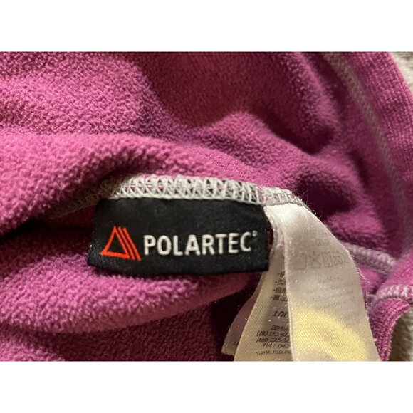 Rab Women's Small Long Sleeve Full Zip Polartec Fleece Light Purple - Picture 8 of 8
